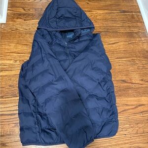 Uniqlo Blue Quilted Jacket